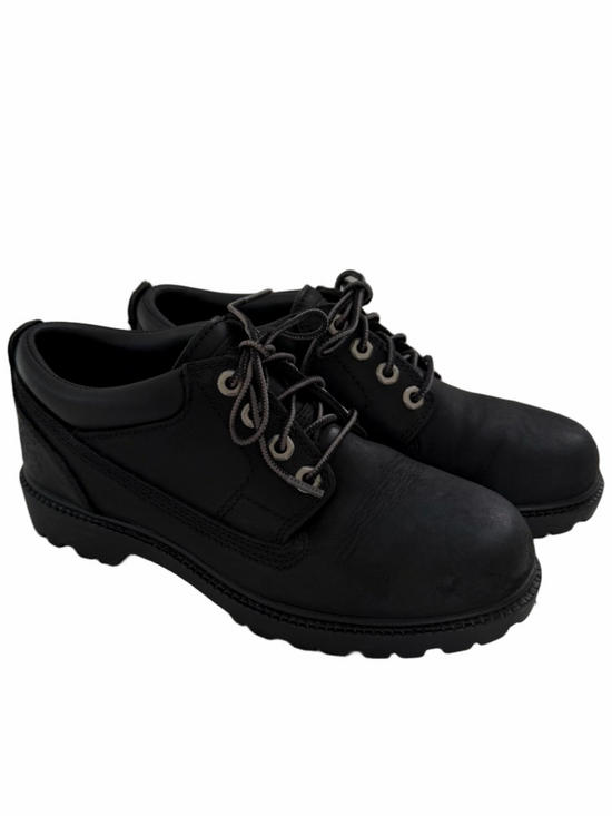 Timberland Shoes - Timberland Waterproof Chukka Boots Combat Moto Boots Black Nubuck Size 7.5